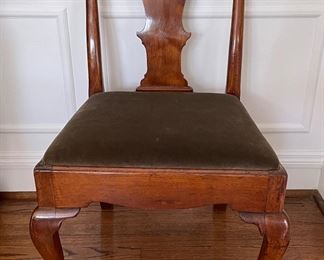 Antique Queen-Anne Side Chair - 2 Available.