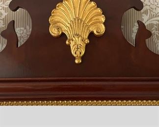 Vintage Queen Anne Style Mirror. Measures 28” W x 50” H. Photo 2 of 3.