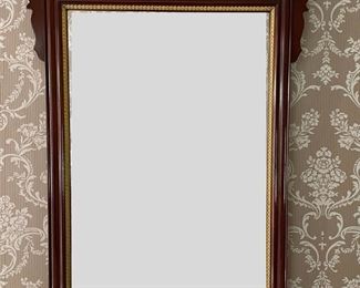 Vintage Queen Anne Style Mirror. Measures 28” W x 50” H. Photo 1 of 3.