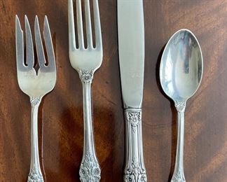 Towle Old Master Sterling 4-Piece Placesetting.
