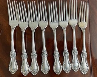 4-Piece International Sterling Silver Place Setting. Service for 8. Additional Pieces Available, Too. Photo 1 of 3.