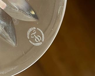 Set of 8 Lenox Cut Crystal Wine Glasses. Photo 2 of 2.