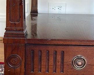 Pair of Vintage Henredon Side Tables. Great As Is But Would Be AWESOME Painted. Ask Us About Using Painting. Each Measures 22" x 27" x 22.5" H. Photo 2 of 4.