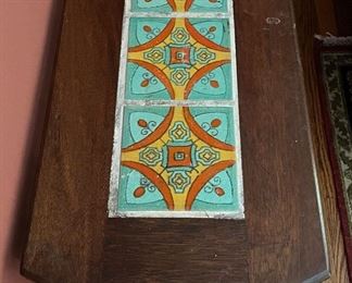 Vintage Side Table / Magazine Holder. Measures 28" x 14" x 24". Photo 2 of 2.