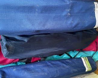 Sports Chairs and 2 REI Folding Camp Cots.
