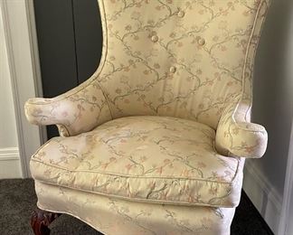 Vintage Upholstered Chair. Photo 1 of 4.