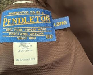 Pendleton 42 L Tweed Sport Coat / Blazer / Jacket. Photo 2 of 2.