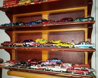 Classic car hot wheels collection