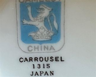 Camelot - Carrousel dishes