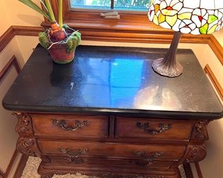 Chateau Provence - Thomasville - dresser/cabinet w/marble top