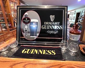 Guinness mirror sign