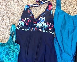 Ladie's swimsuits - 1X to 3X - most are new