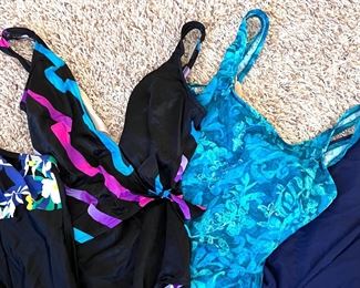 Ladies swimsuits - 1X to 3X - most are new