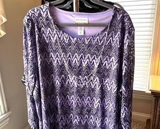 LOTS!!! of Beautiful Alfred Dunner Clothes, lots of them are new or like new - sizes 1X, 2X and 3X 