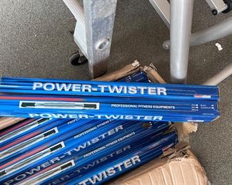 Lots of new Power Twister - Professional fitness equipment - new in box