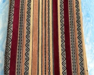 Set of 6 striped placemats 