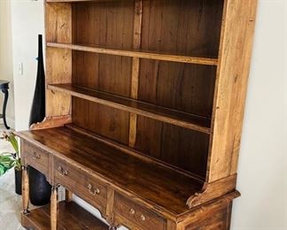 Ethan Allen hutch 64" w x 19" d x 82" t