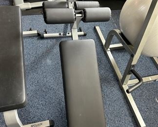 Body Solid work out equipment from McClain's: sit up bench 