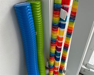 Pool noodles 