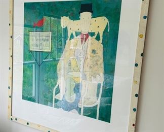 Amara Spence framed print 