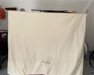 Ping Pong table with paddles 