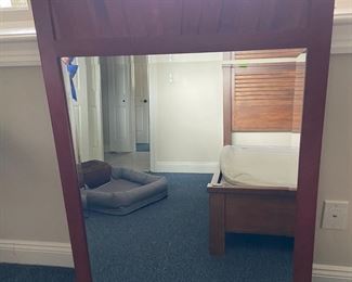 Mirror 30" x 48" matches queen bed 