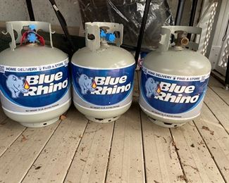 Propane gas tanks 