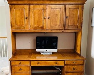 Desk 65.5" w x 25" d x 80" t 