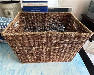 Large basket 19.5" w x 14 d x 13 t 