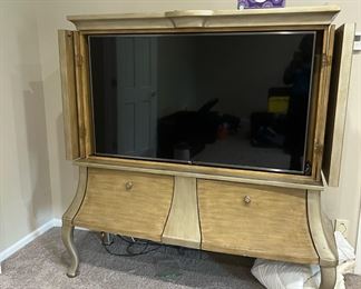 Entertainment Cabinet, 55" LG TV