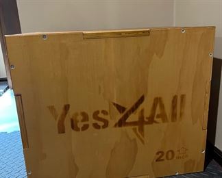3-in-1 wood plyo box 16", 20" or 24"