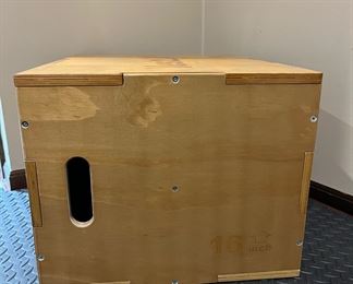 3-in-1 wood plyo box 16", 20" or 24"