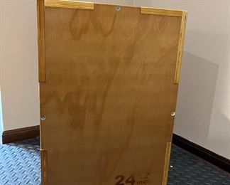 3-in-1 wood plyo box 16", 20" or 24"