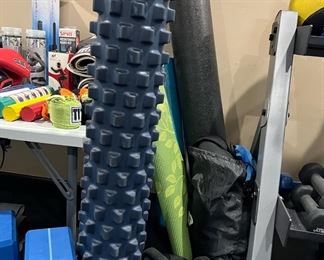 Exercise Equipment, foam rollers, yoga/exercise mats