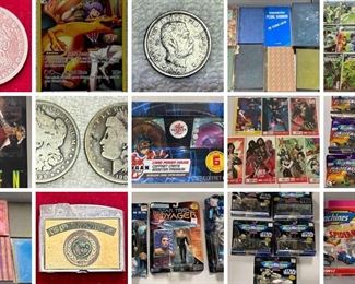 SOUTH SIDE TREASURES & COLLECTIBLES CTBids Online Auction • Bidding Ends 06/01/23 • Pickup 06/03/23
Look for awesome collectibles including coins, comics, trading cards, Pokemon cards, toys, die-cast vehicles, books, vintage lighters and so much more! 