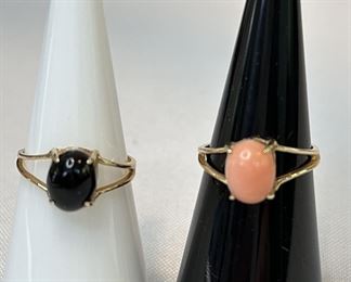 ladies 14k gold rings