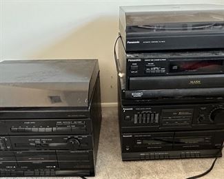 vintage stereo equipment