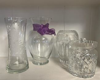 MMS114- Assorted Glass Vases