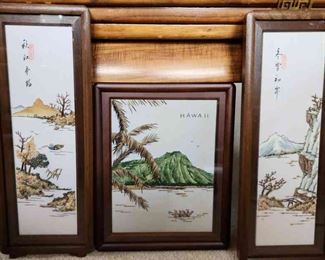 MMS228 - Handcrafted Wall Hangings (Set 4 Of 4)