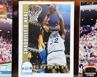 MMS241 - Trio Of Shaquille O'Neal Cards