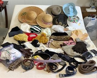 MMS257 Women’s Hats, Belts, Gloves & Socks 