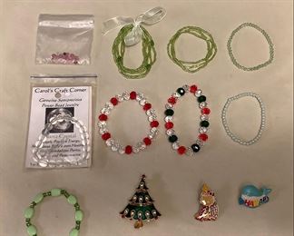 MMS315 Costume Jewelry Bracelets & Brooches