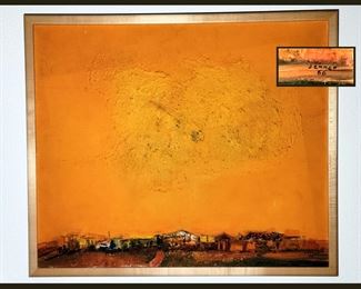 Interesting Painting Signed Jenner 66