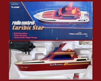 Nikko America Caribic Star Radio Controlled Boat 