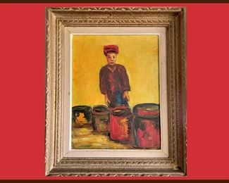 South American Oil Painting