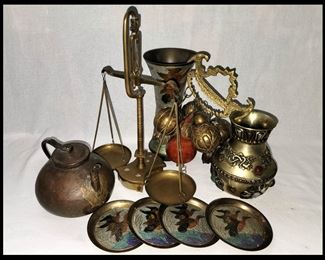 Vintage Copper and Brass Items
