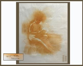 Large Belmondo Sanguine Nudes 