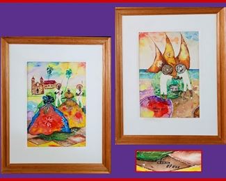 Vibrant South American Artwork