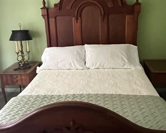 Gorgeous Victorian Bed with very high headboard
