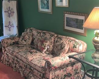 Grand Millennium Sofa in a Rose Floral